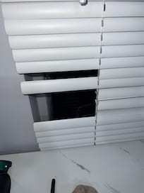 Broken in almost every window.