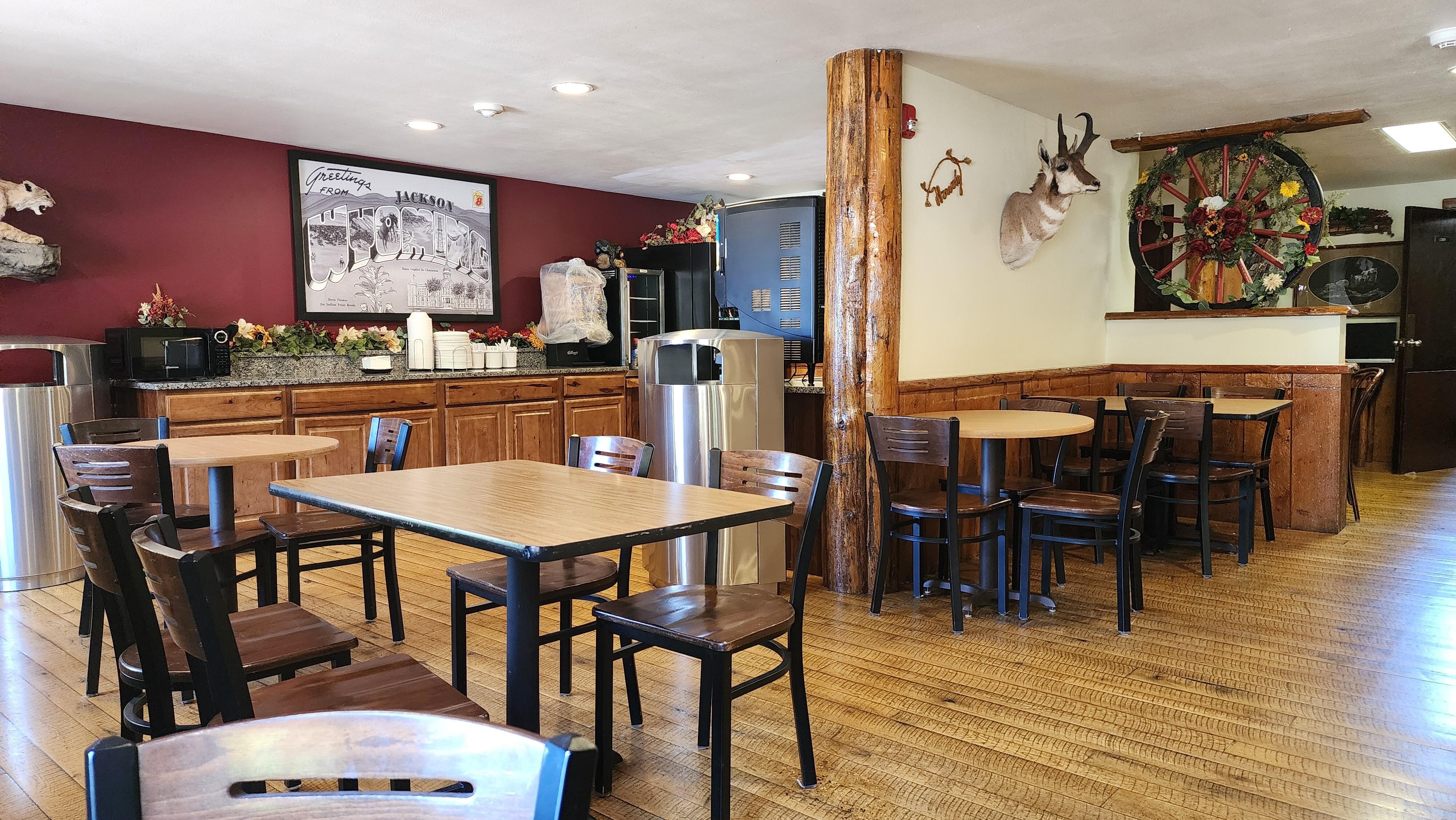 Breakfast area.