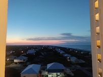 Sunrise the day we left