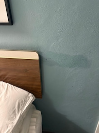 Hideous stains on walls