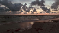 Sunset at the beach