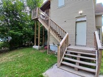 outside, difficult stairway