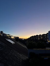 View from the rooftop hot tub