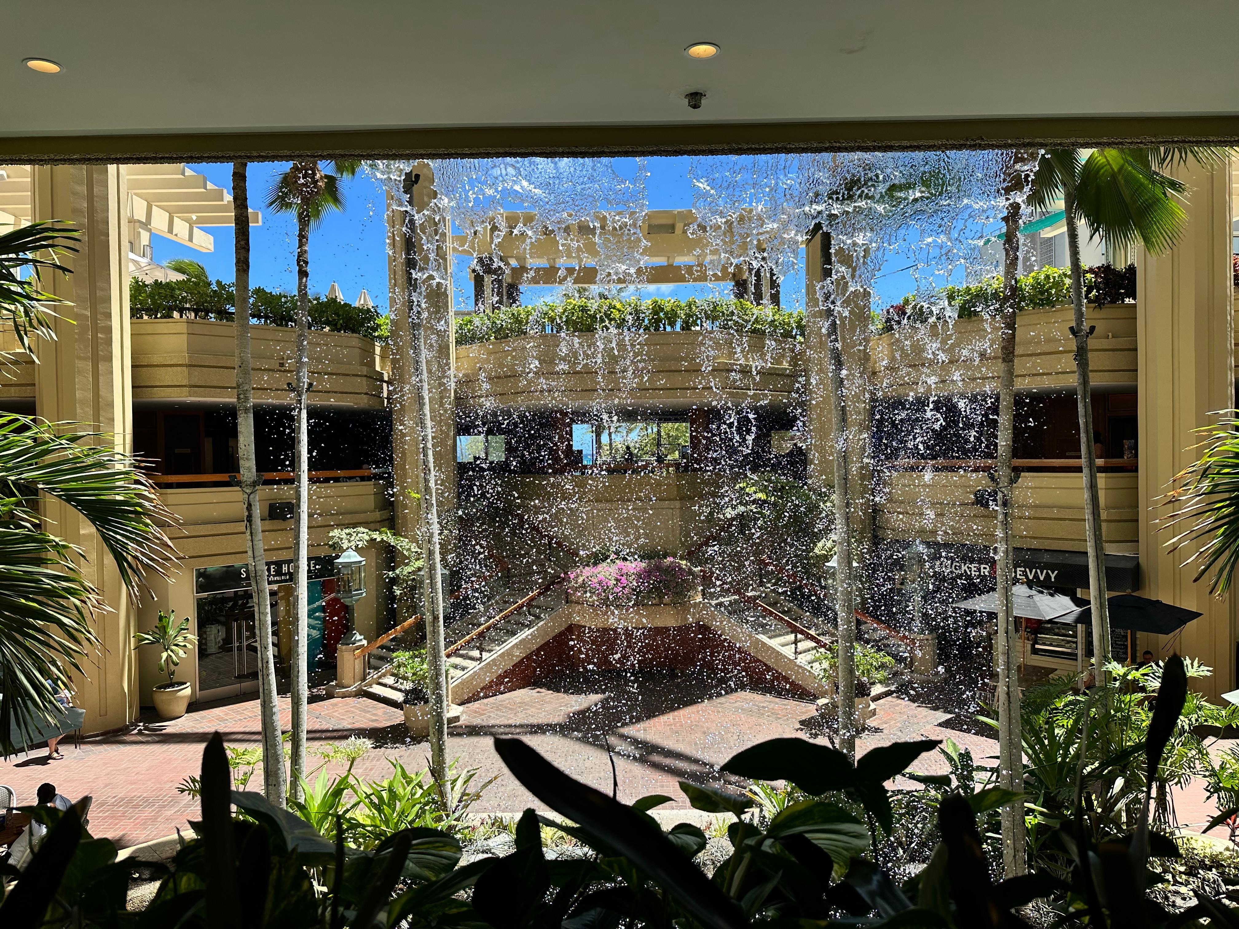 Lobby floor of the hotel