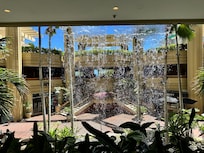 Lobby floor of the hotel