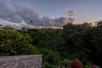 Looking south from the lanai