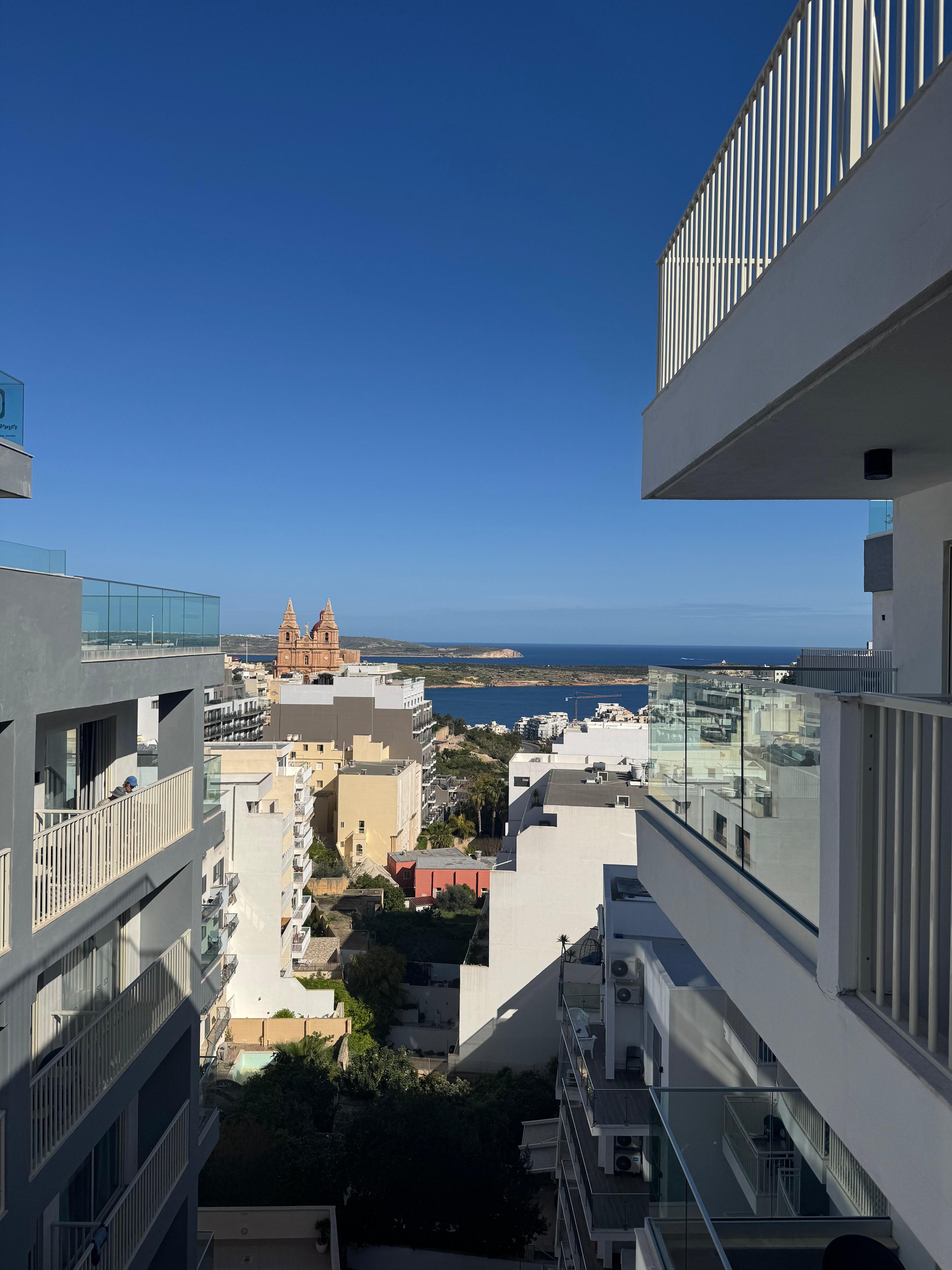 The view from our room