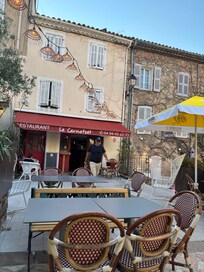 At the Carnotzet local restaurant