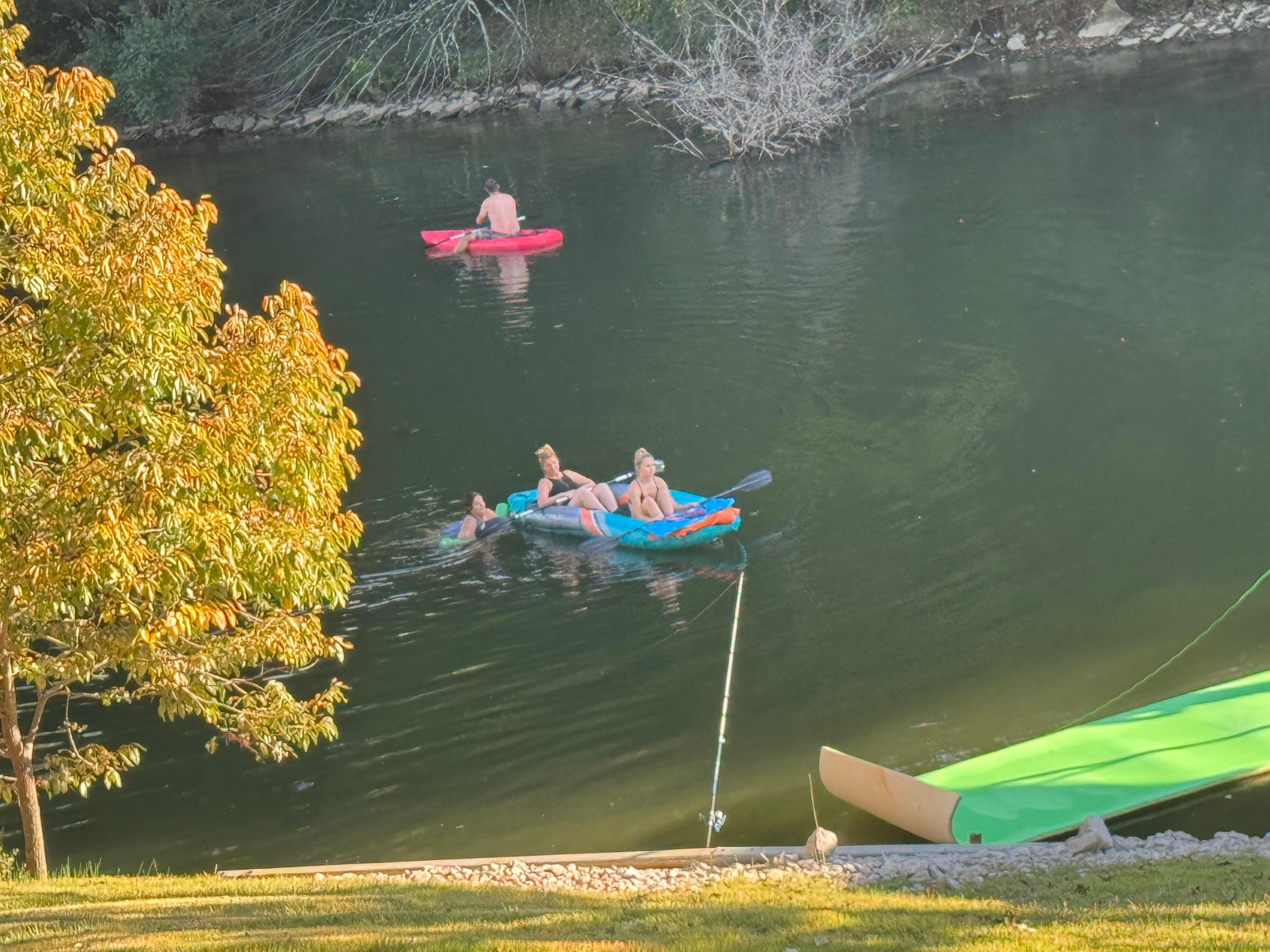 Kayaking on Lake