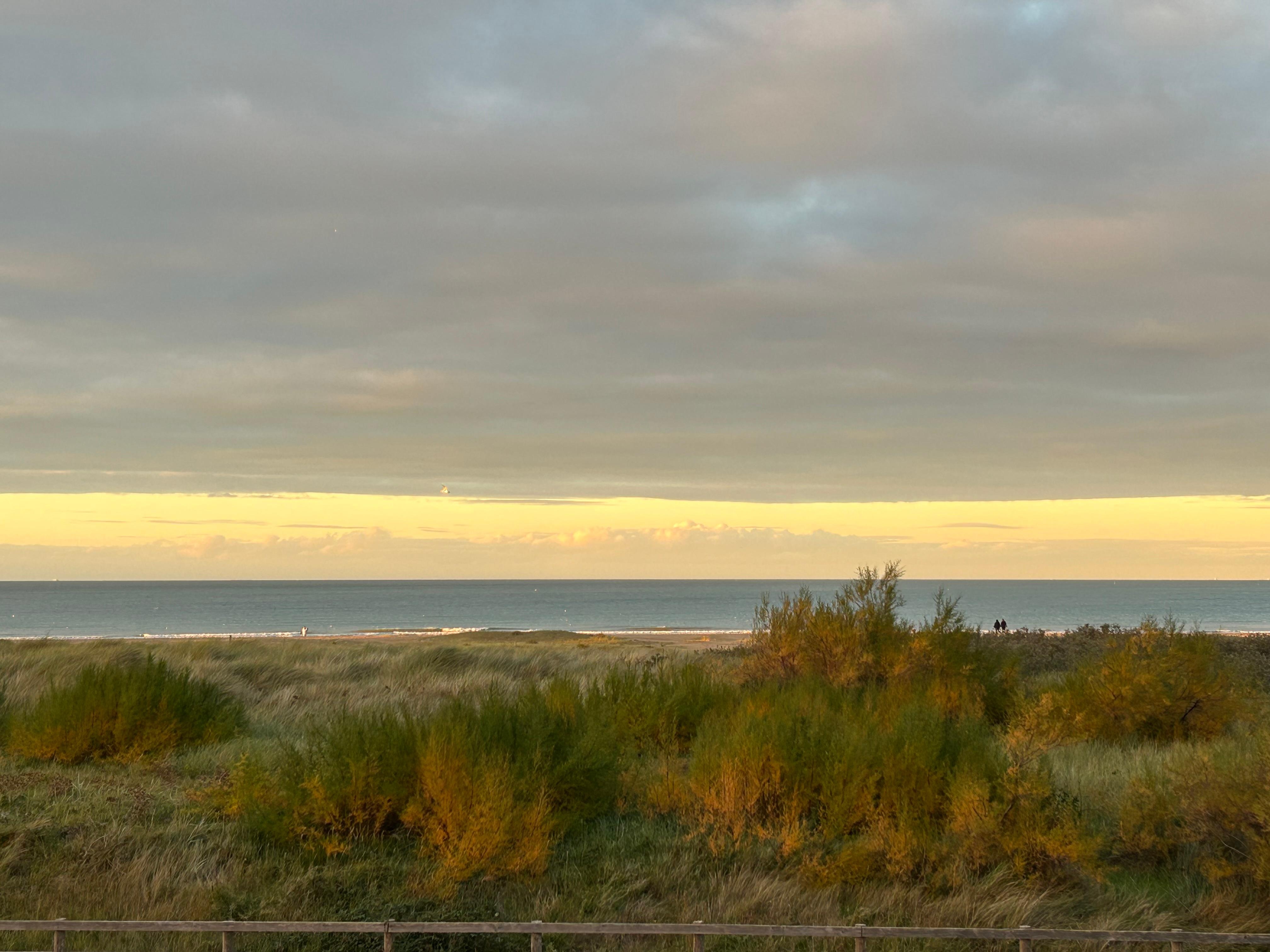 Vue mer de notre chambre 