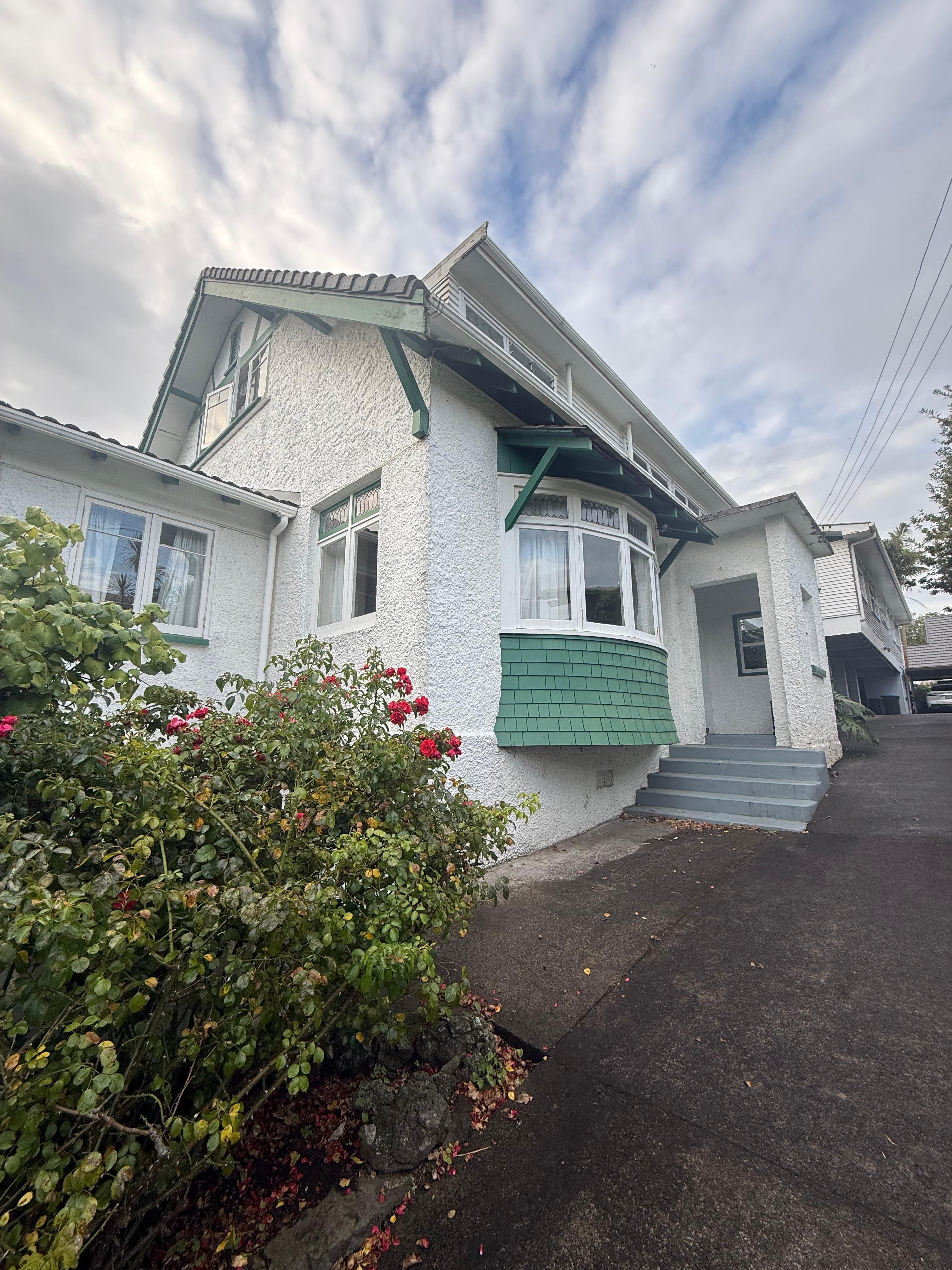 Outside of the house 