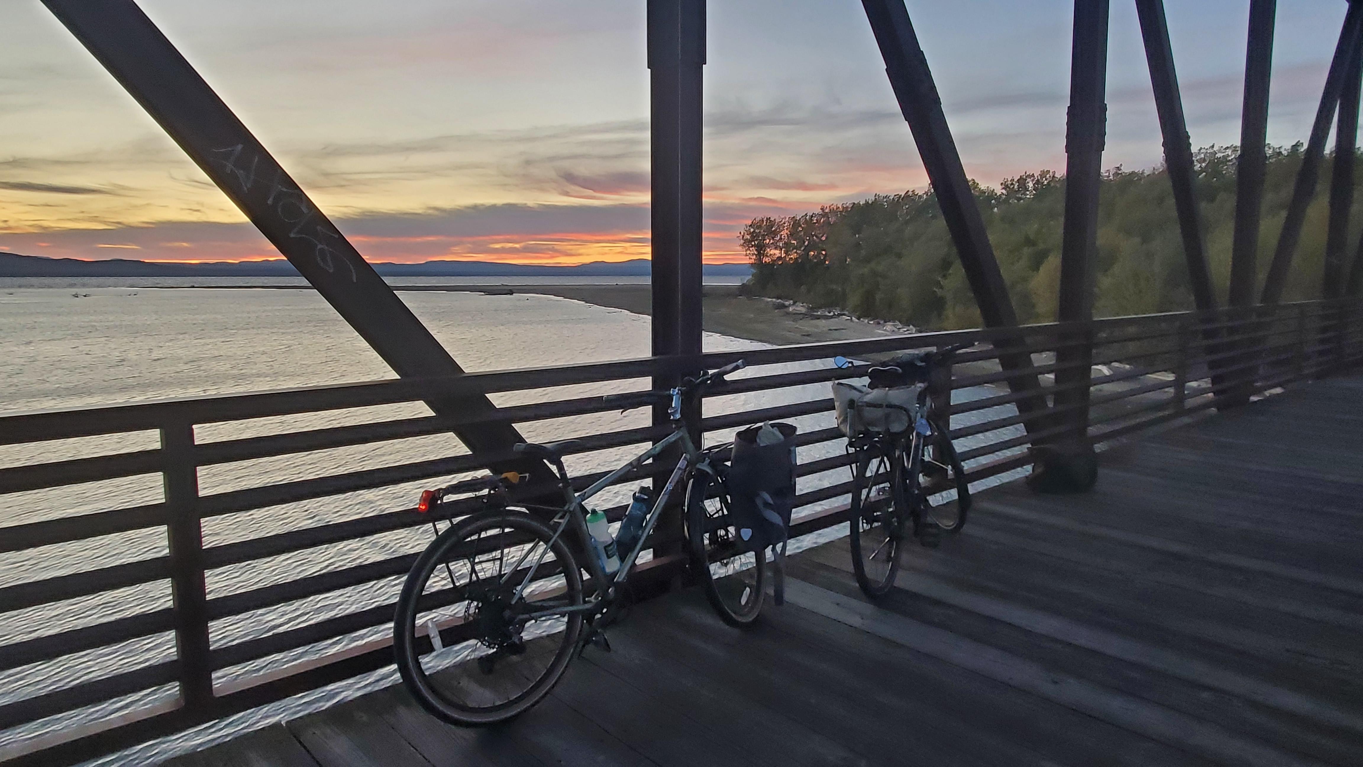Bridge on the Lake Champlain Greenway