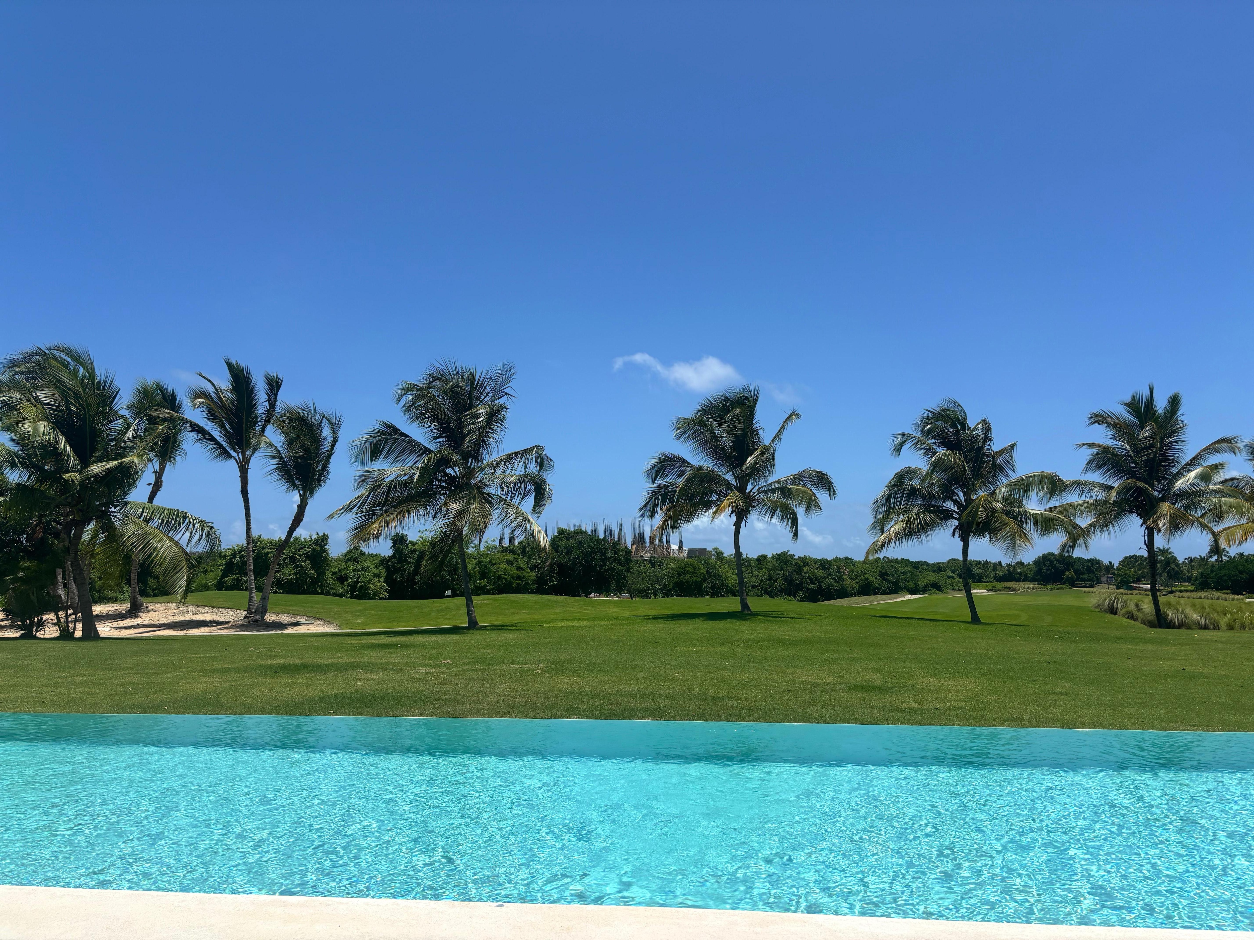 The pool was nice.