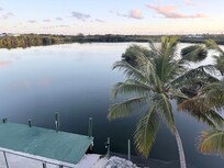 A view from the main floor deck.