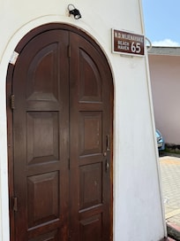 The entrance doirway