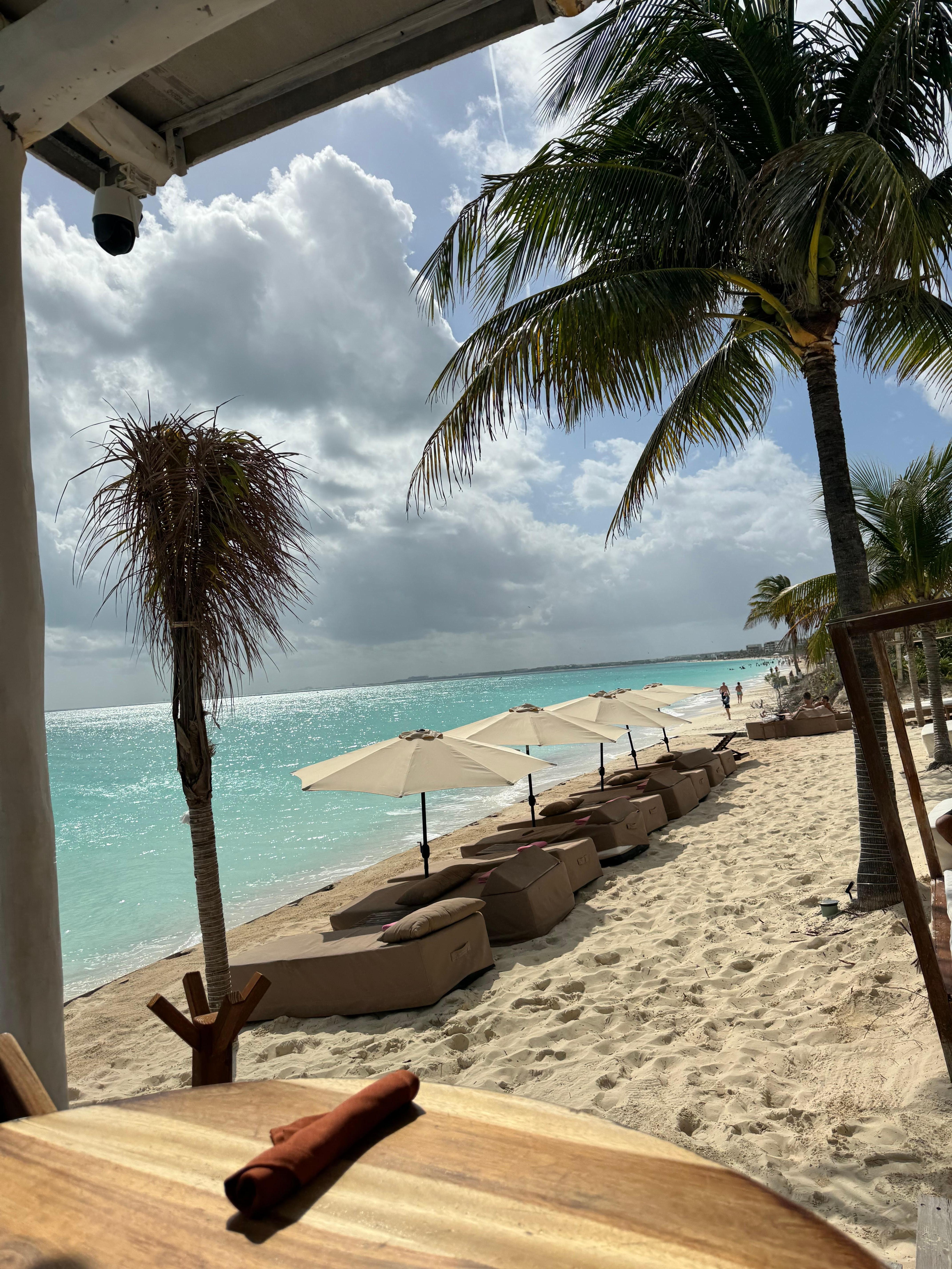 Beach club felt special and not overcrowded 