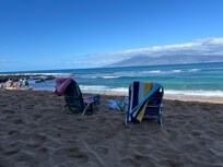 Beach accessories that come with the room!