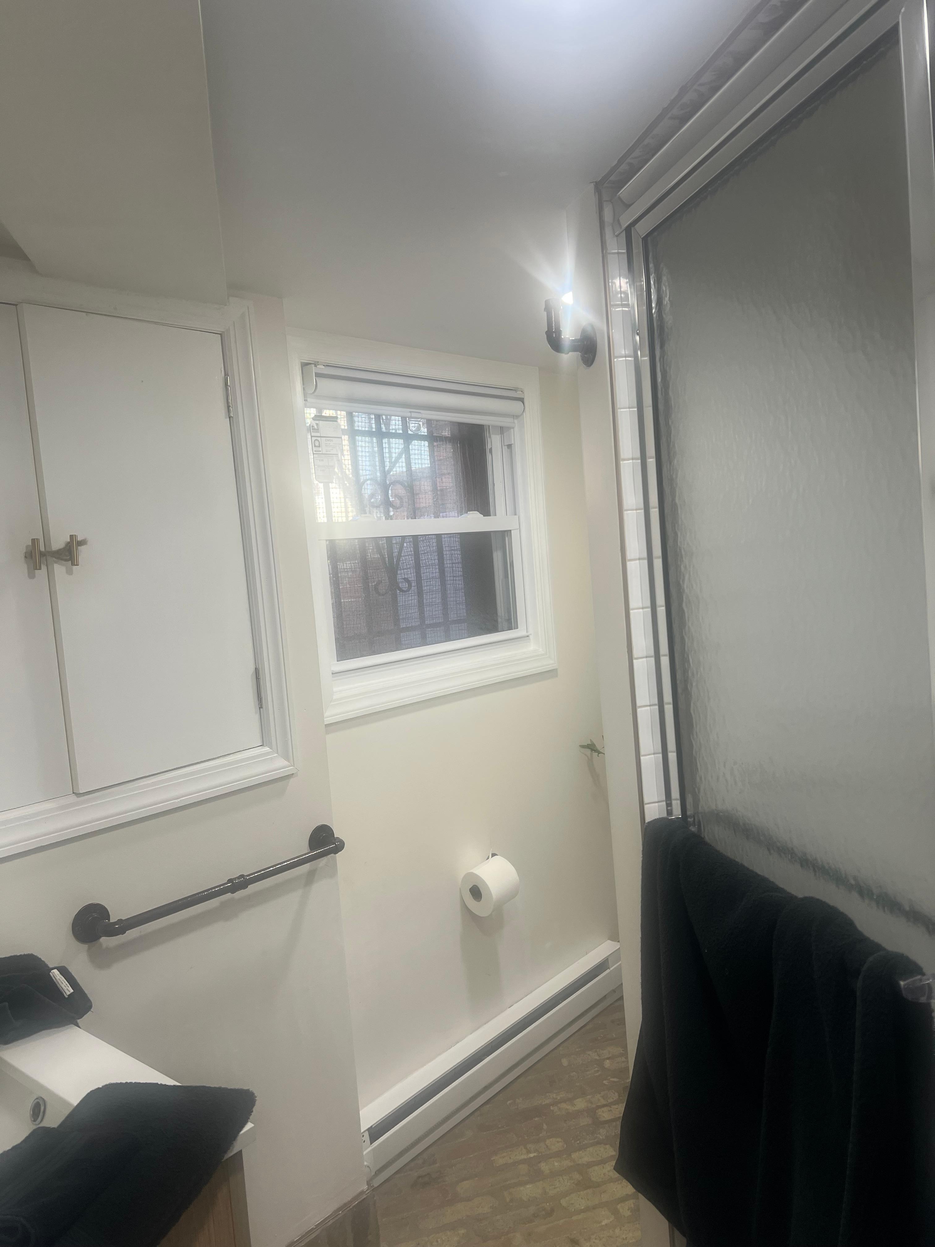 The only window in the place 