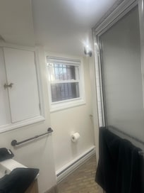 The only window in the place