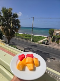 Breakfast with a view