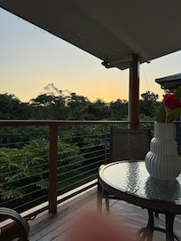 Sunset from the balcony