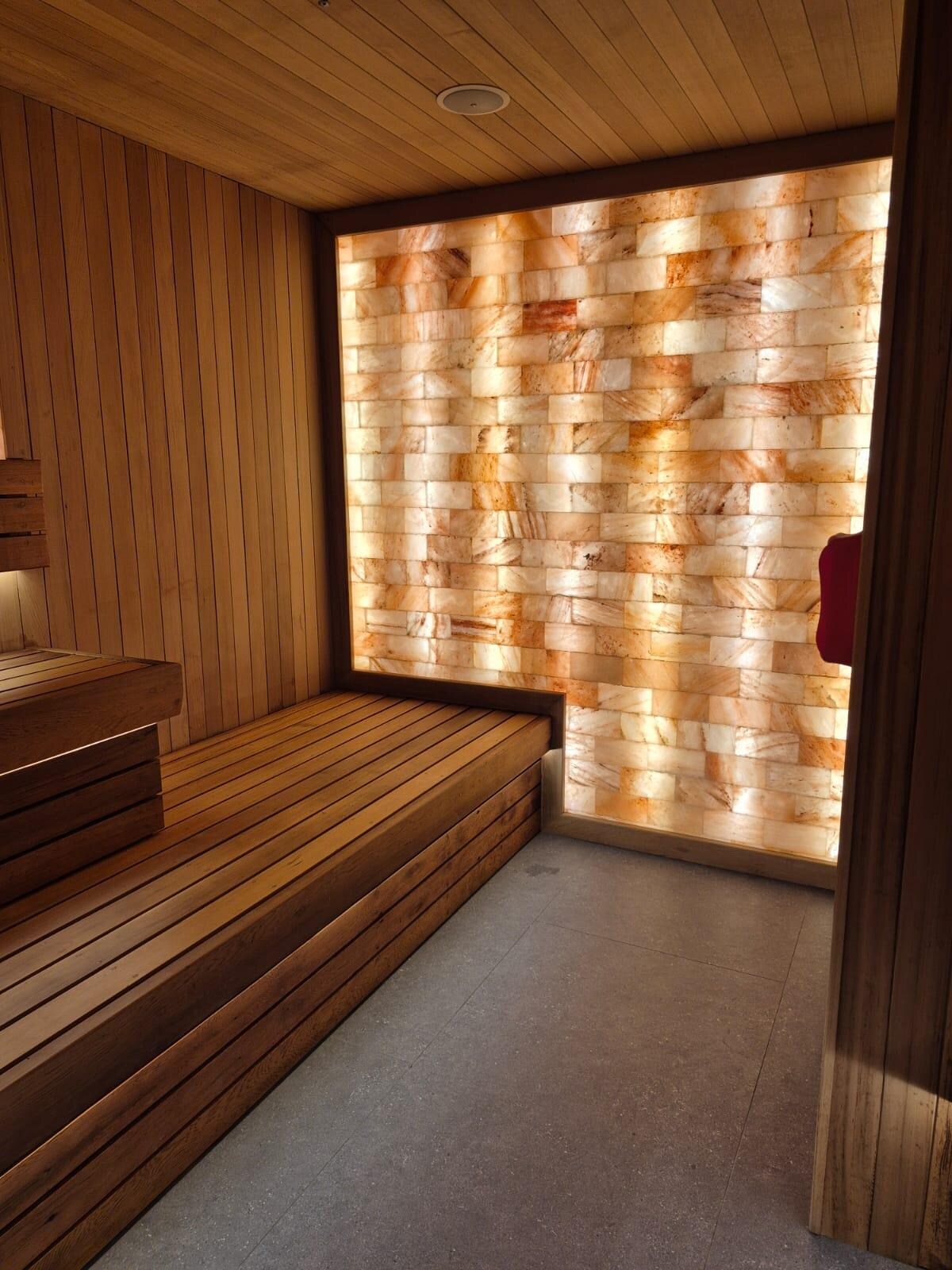 Salt sauna - amazing
