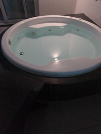 Hot tub on our VIP ocean view villa terrace