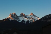 View at sunrise