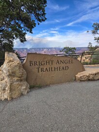 Bright Angel Trailhead.