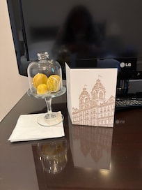 Found this welcome sweet treat in our room from the manager