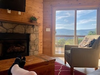 view from the couch
