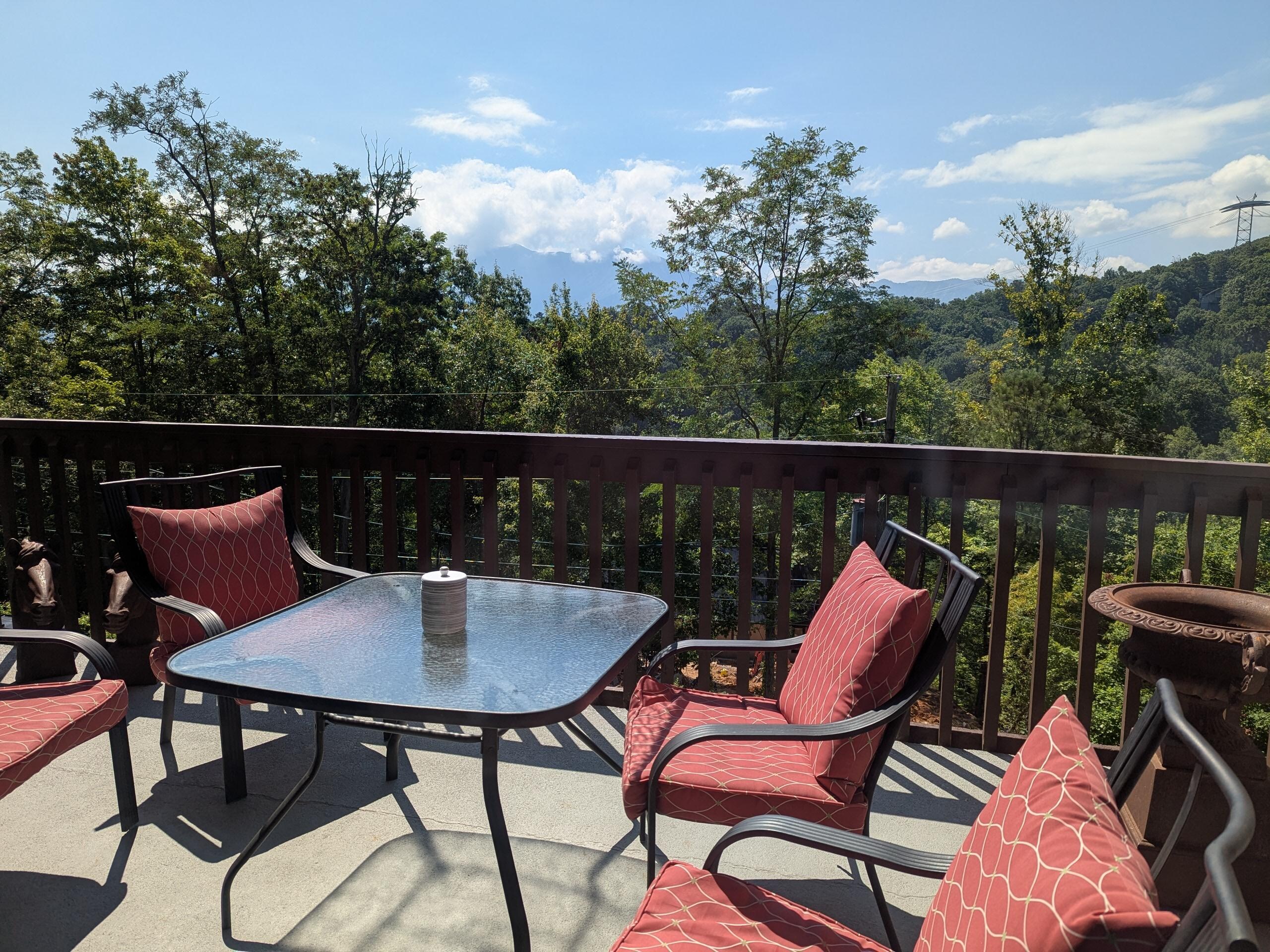 Balcony and views