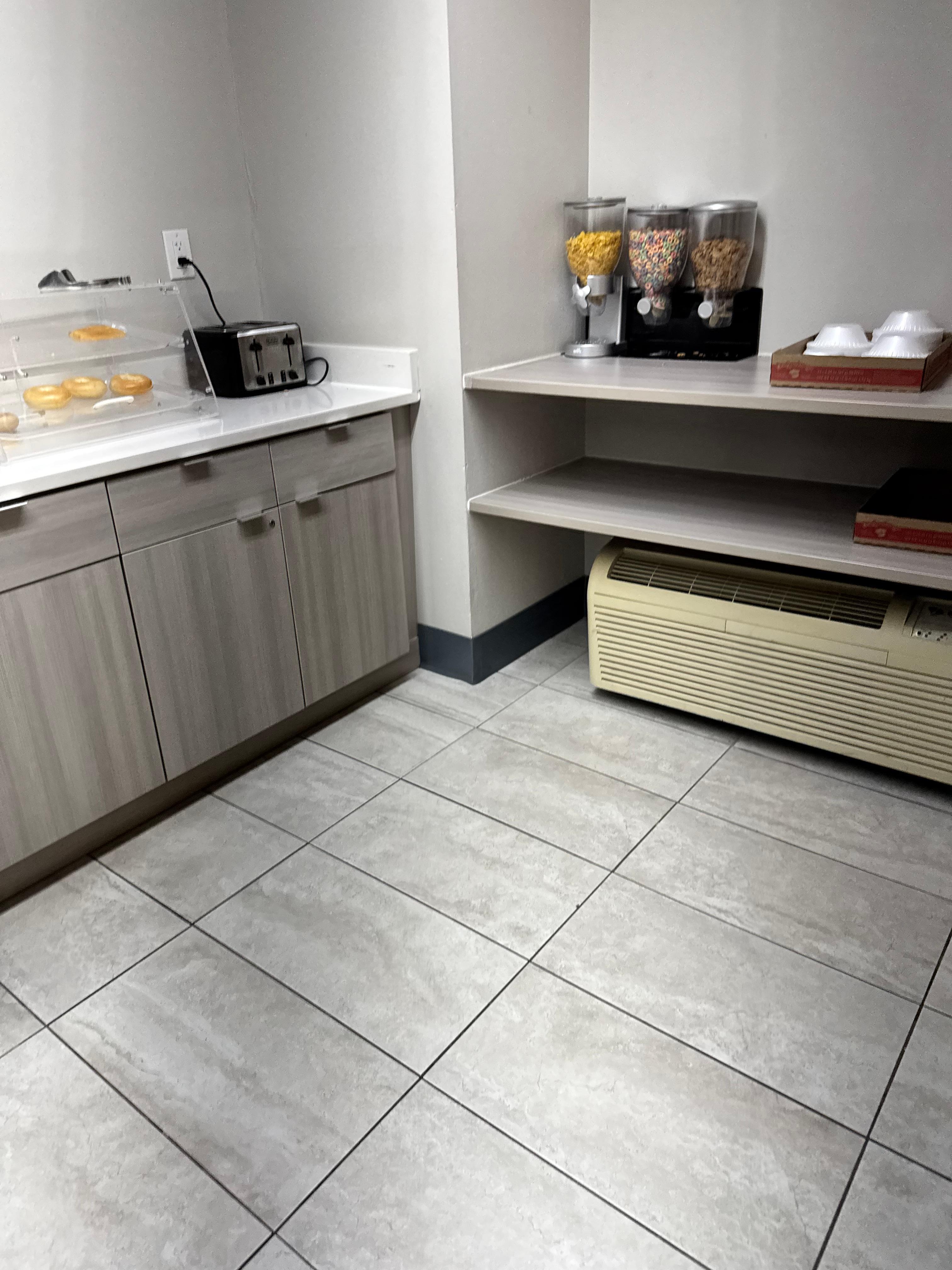 Another option for something warm: a toaster