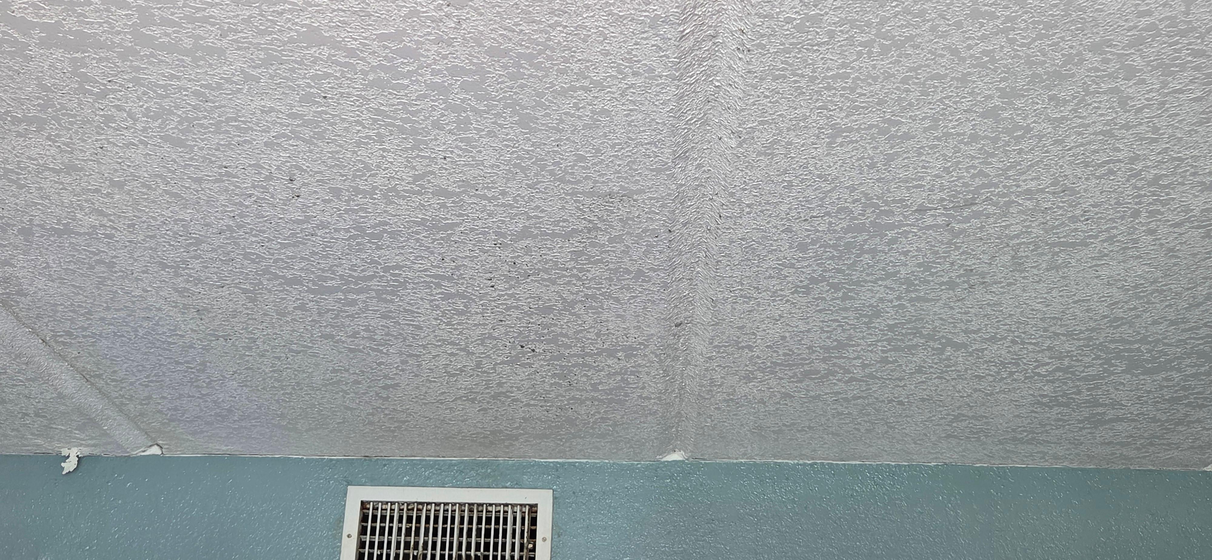 Dust from vent on the ceiling 