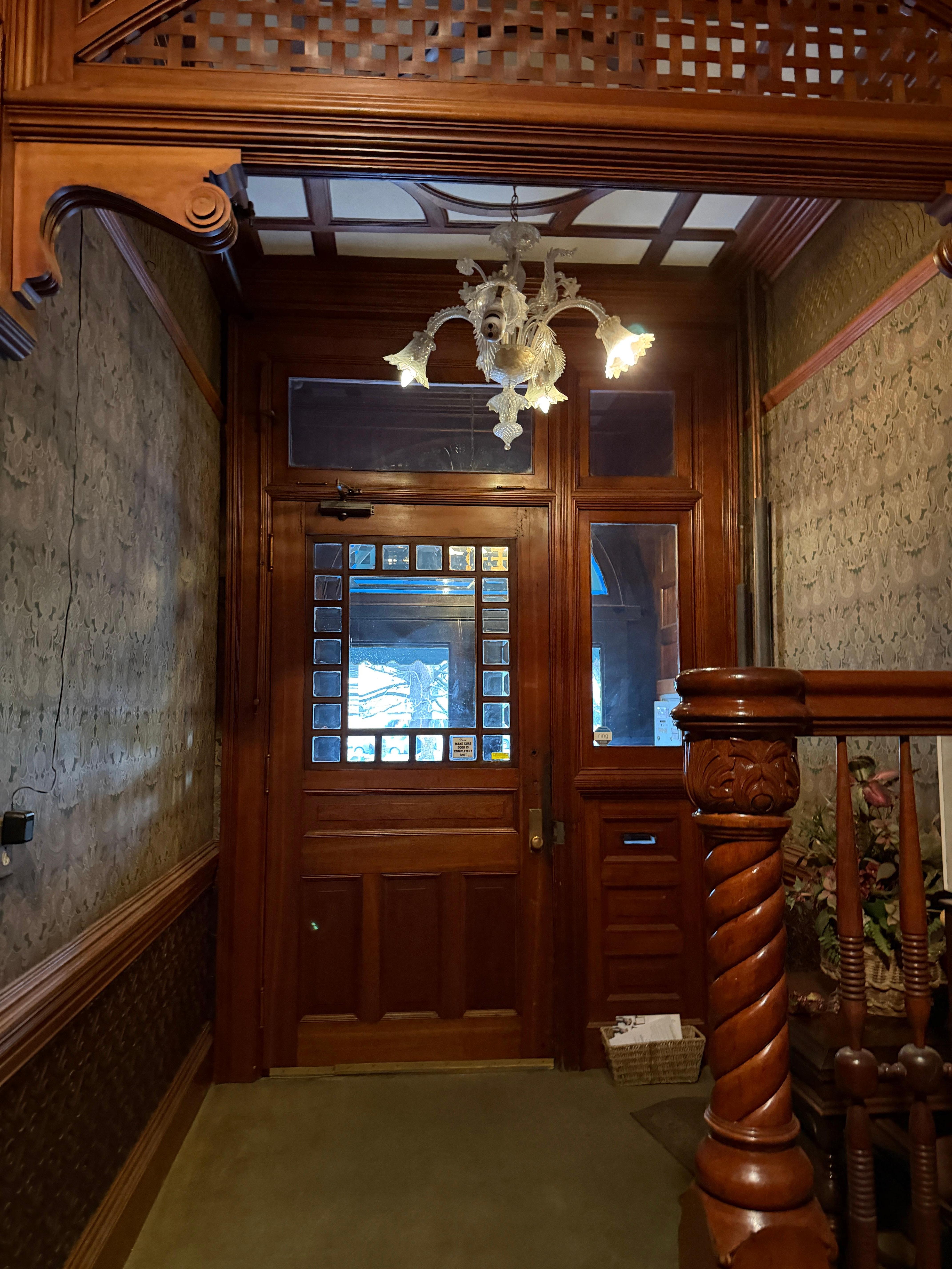 Intricate original architectural details are beautiful!
