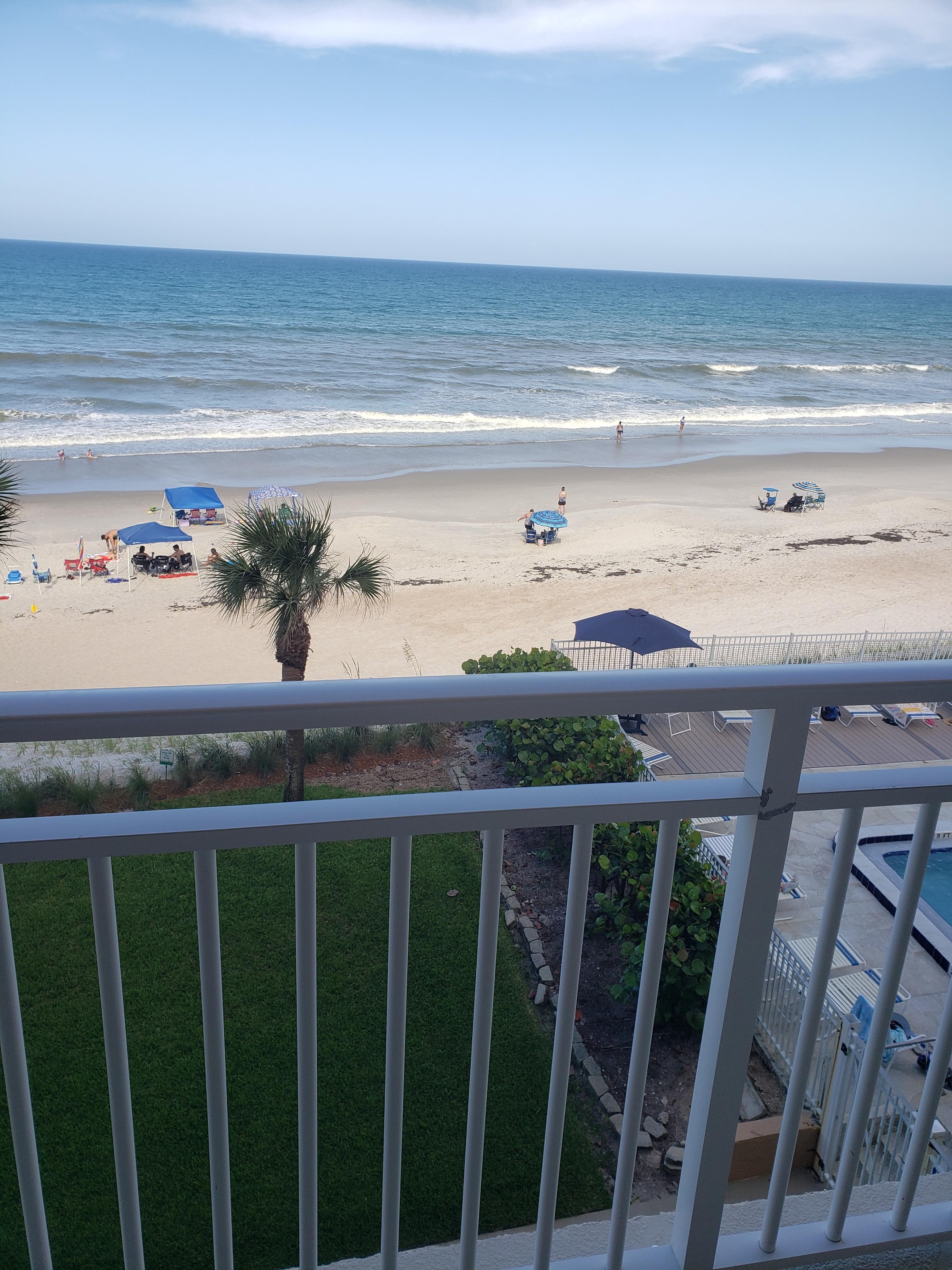 View from the balcony