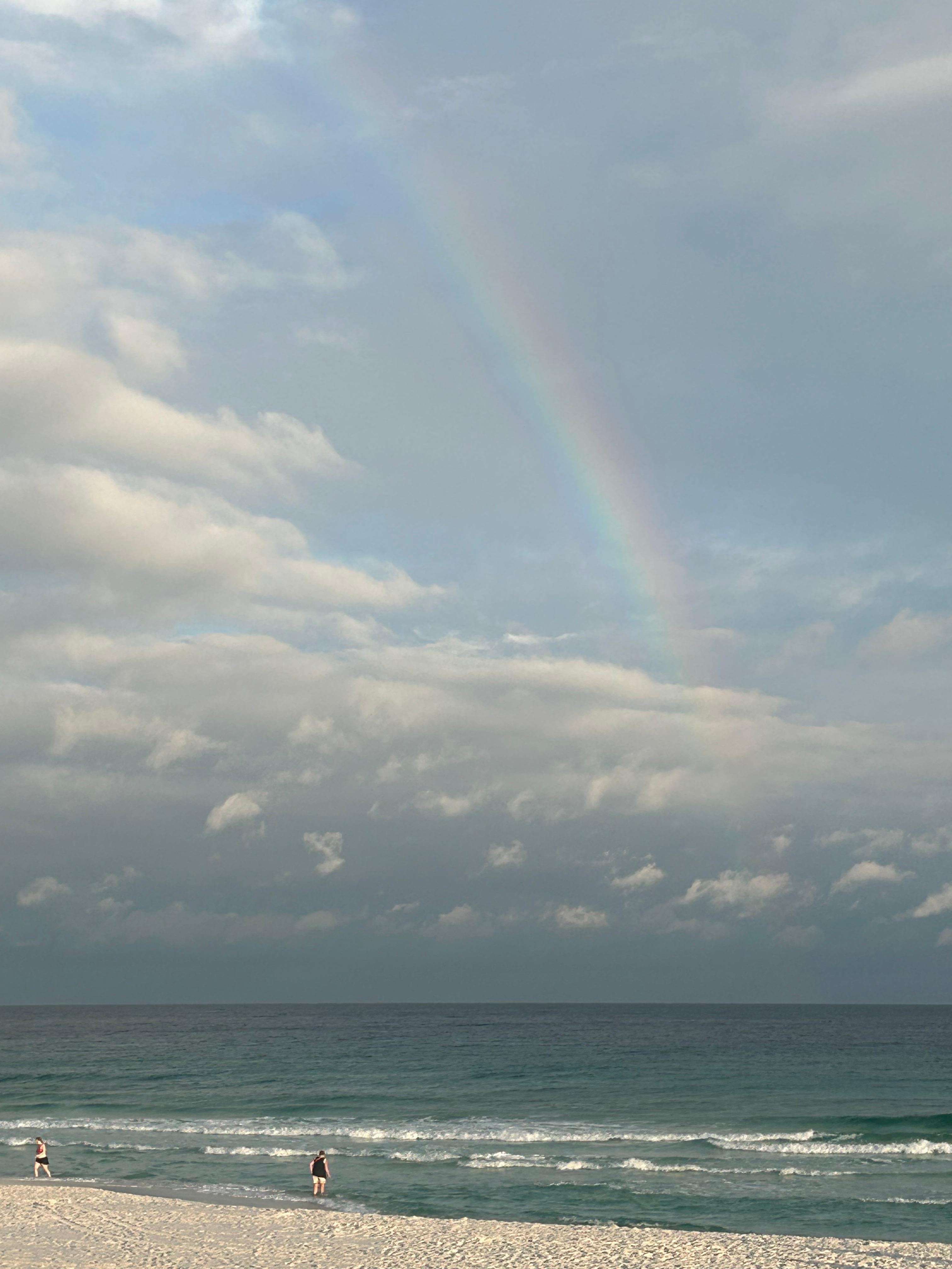 A rainbow!