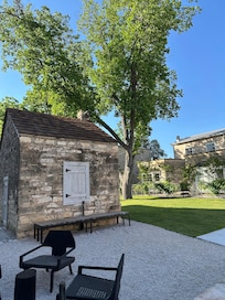 Courtyard for venues.