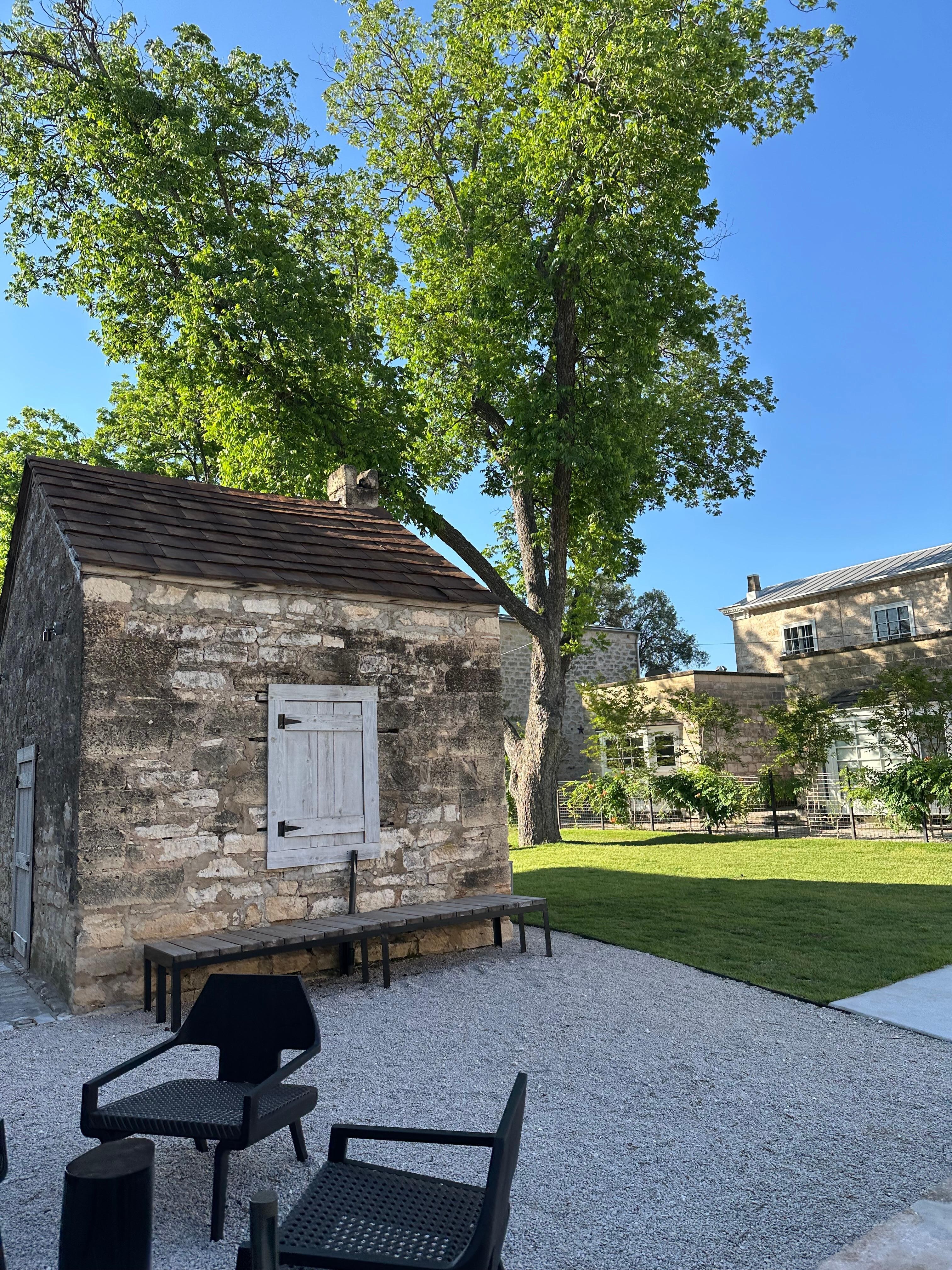 Courtyard for venues.