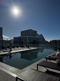 Vista da piscina