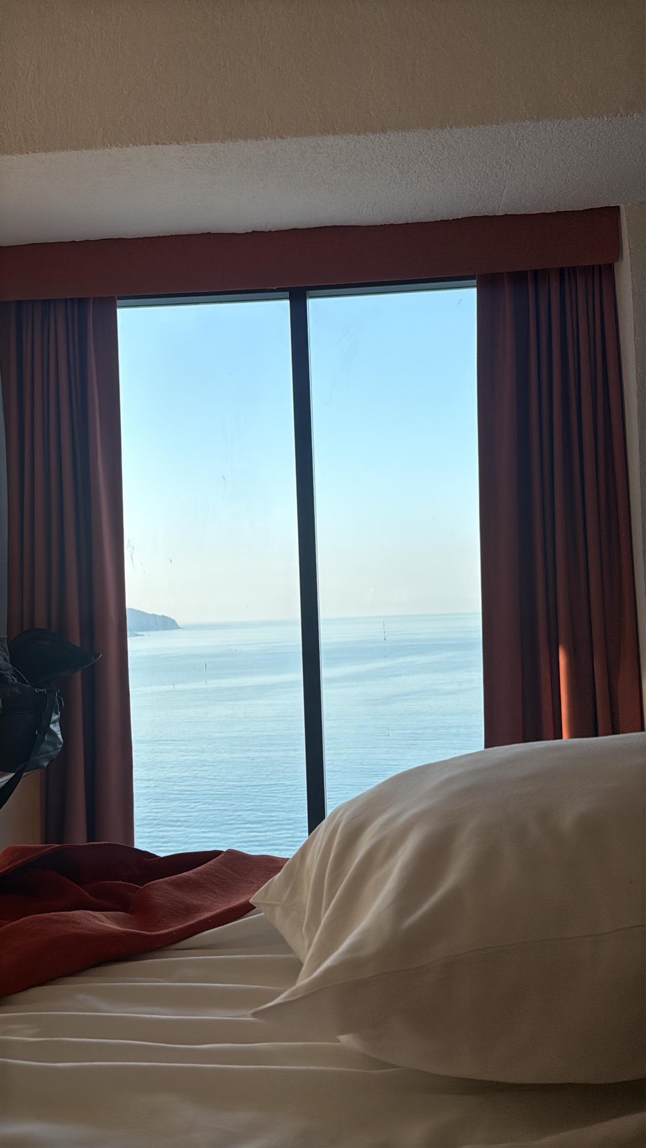 Vista total al océano 