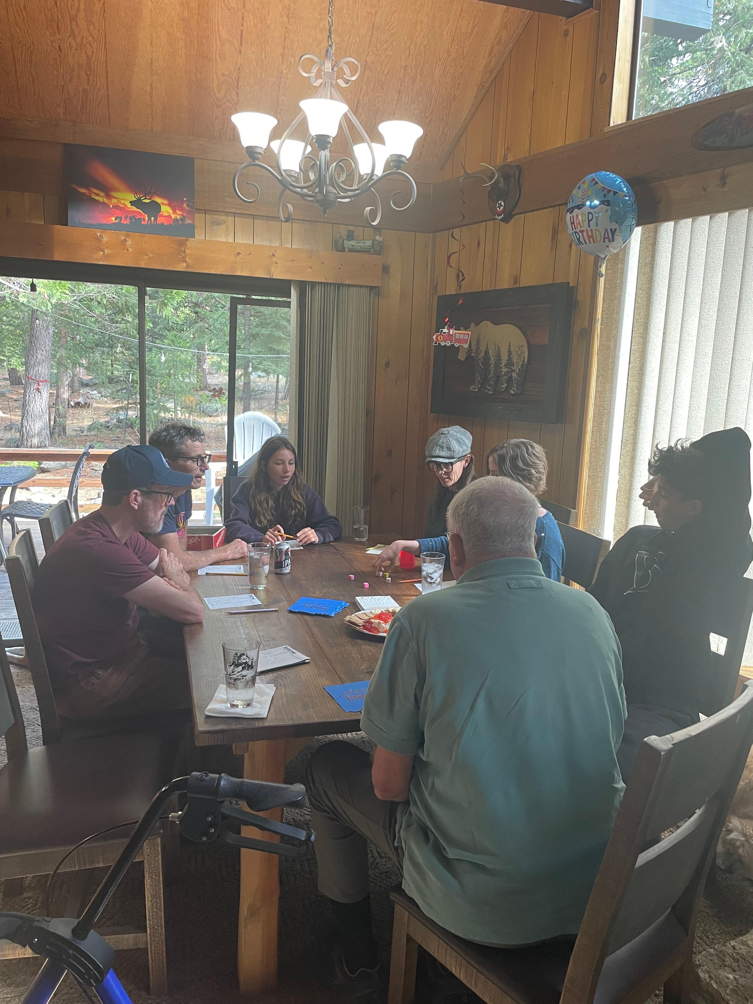 Great table for dining and gaming