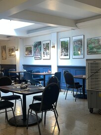 Buffet dining area