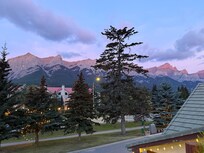 View from our balcony.