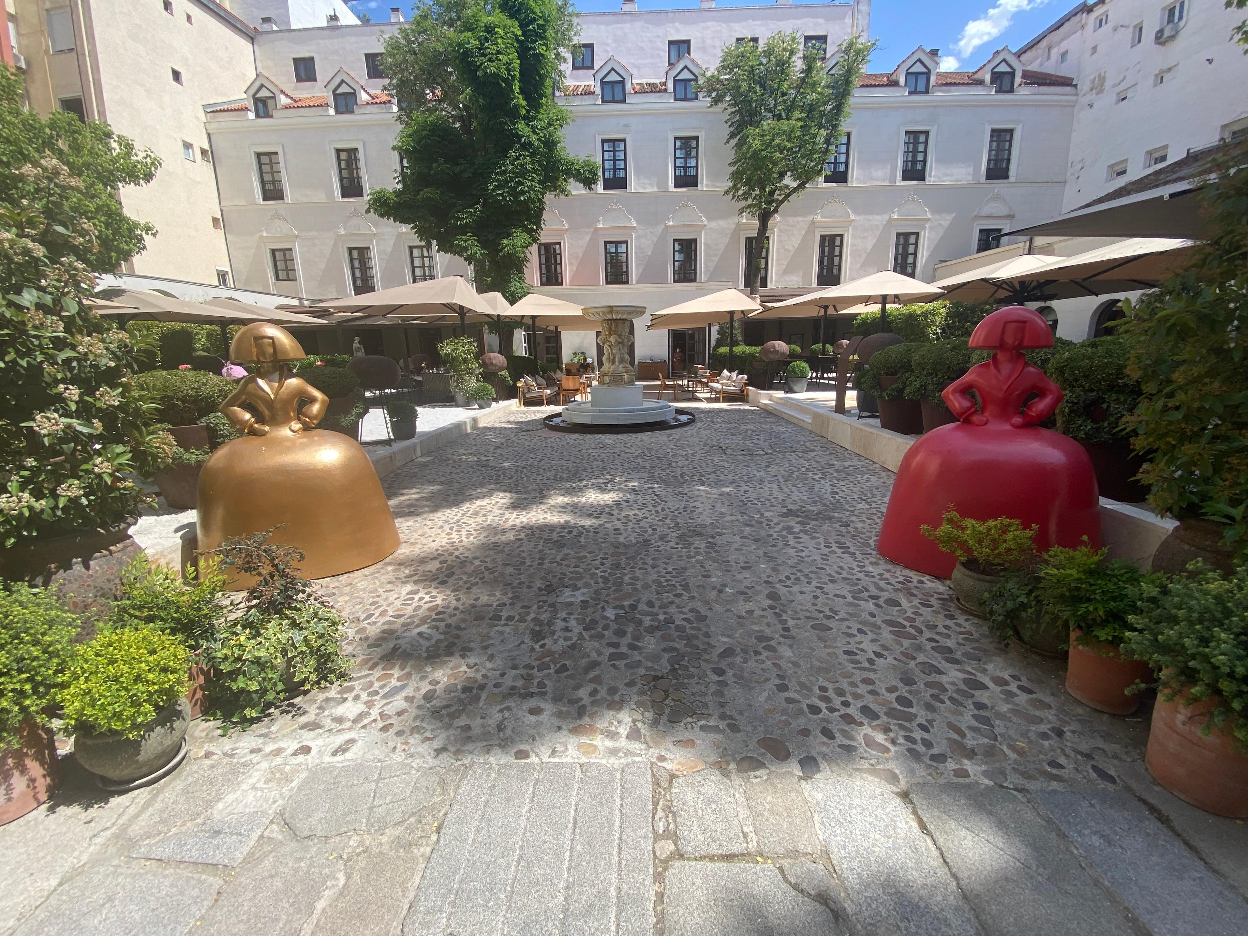 Garden entrance