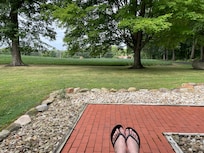 Morning coffee and a view