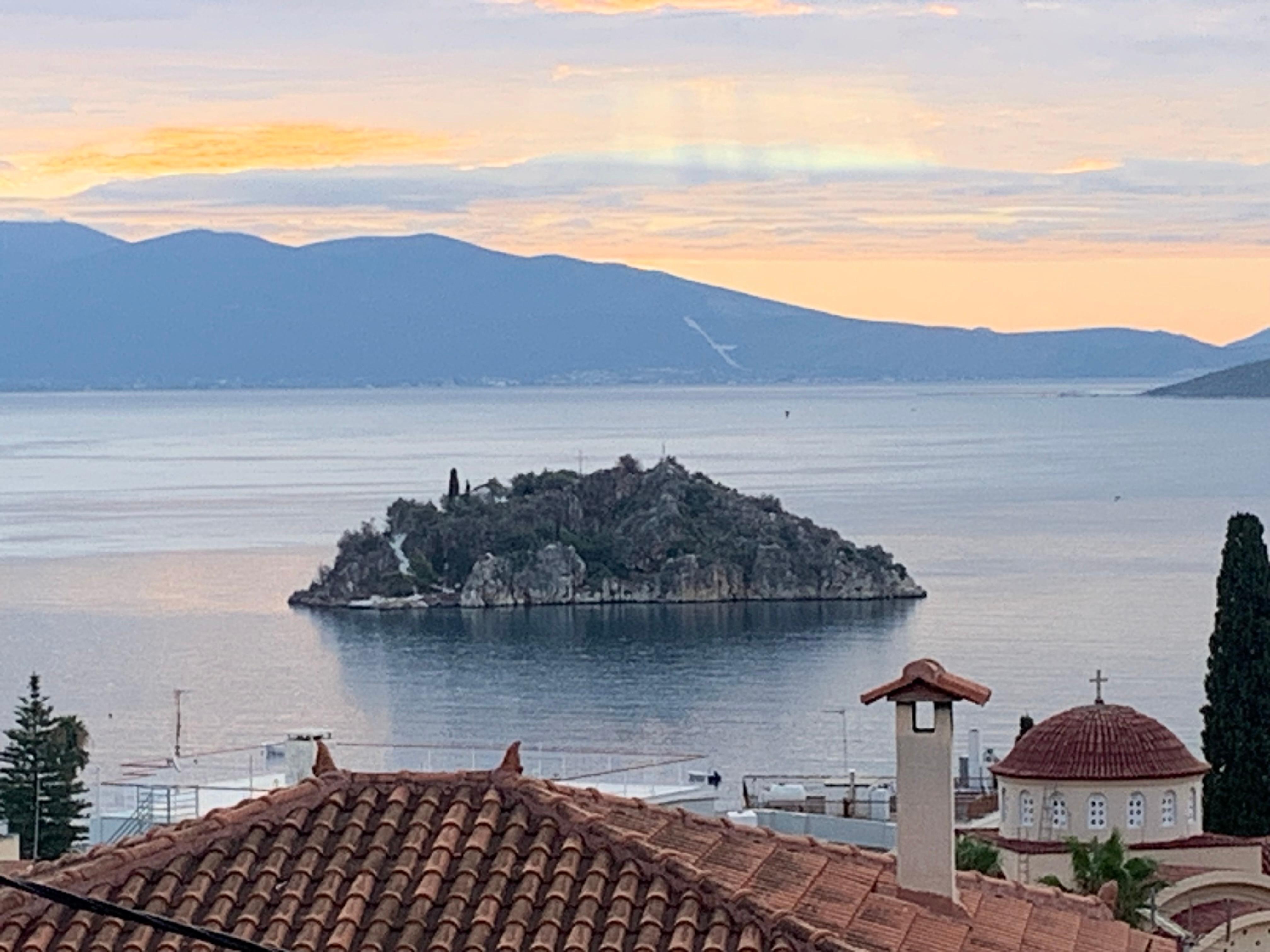 Beautiful view from our room. 