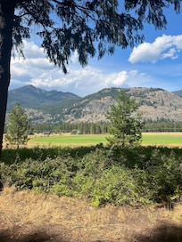 View from the back porch. Beautiful!