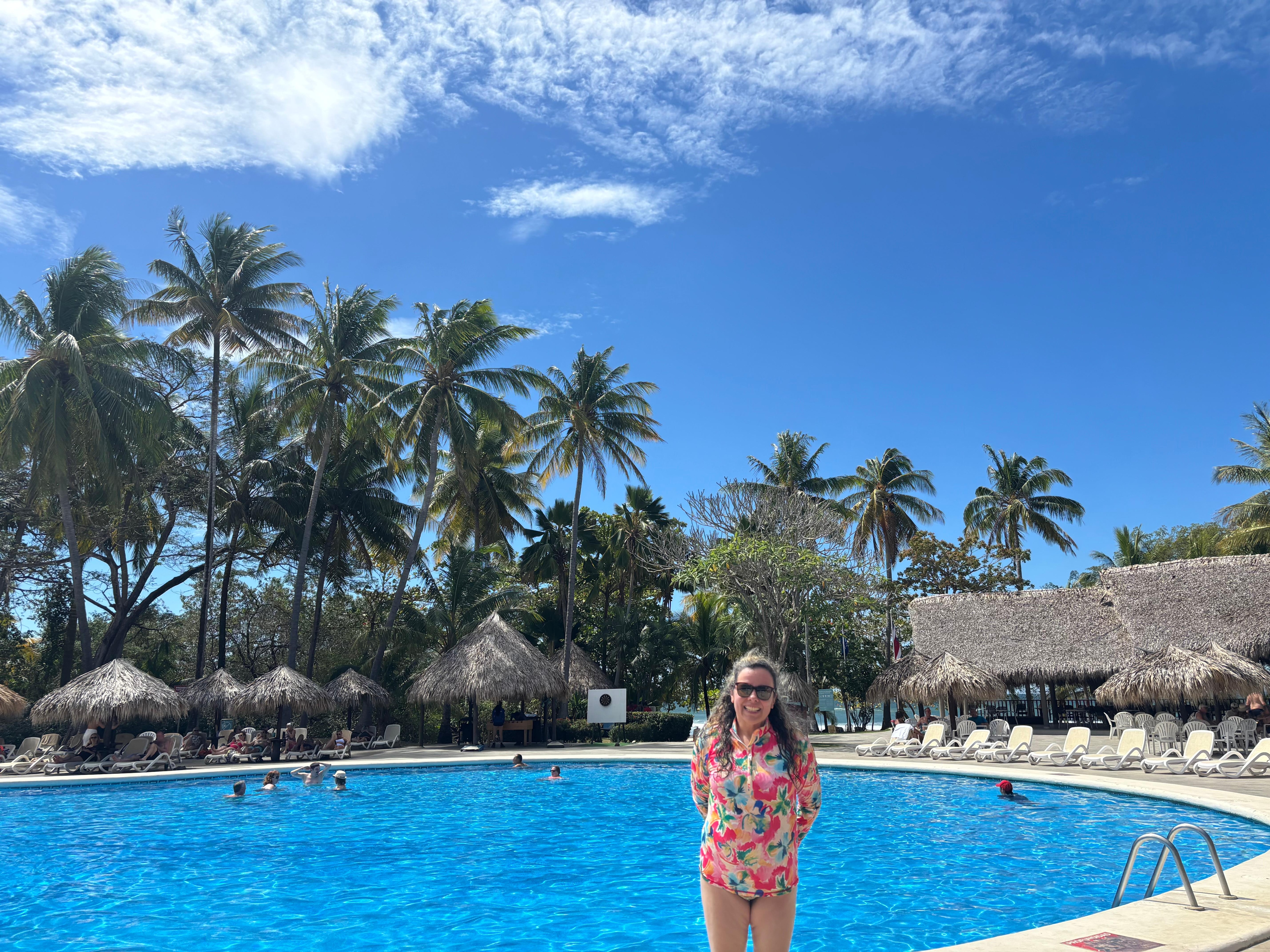 The pool was great. It was kept very clean by the staff.