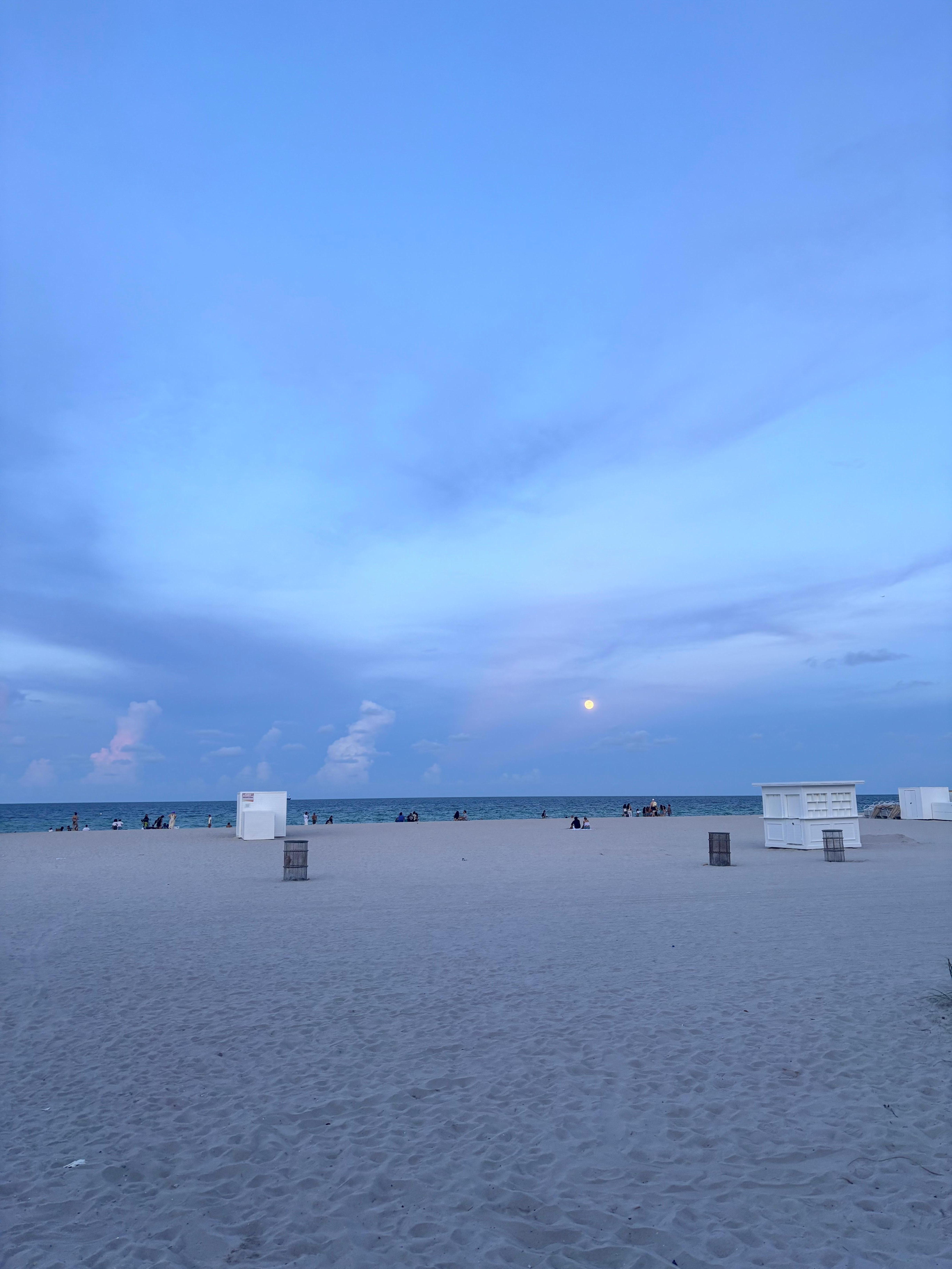 Sunset on the beach
